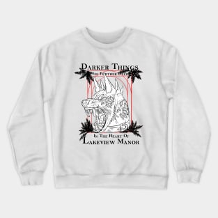 Lakeview Manor (with caption) Crewneck Sweatshirt